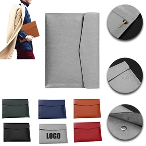 A4 Leather Document Pouch