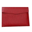 A4 Leather Document Pouch | https://www.bestnamebadges.com