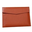 A4 Leather Document Pouch | https://www.bestnamebadges.com