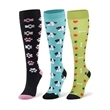 Sublimation Full Color Long Socks | https://www.bestnamebadges.com