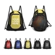 Basketball Drawstring Gym Backpack | https://www.bestnamebadges.com