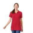 Women's BELMONT Short Sleeve Polo | https://www.bestnamebadges.com