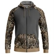 310 GSM interlock fleece men's Raglan full zip Hoodie | https://www.bestnamebadges.com