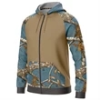 310 GSM interlock fleece men's Raglan full zip Hoodie | https://www.bestnamebadges.com