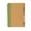 Mini Coil Notebook With Pen | https://www.bestnamebadges.com