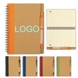 Mini Coil Notebook With Pen | https://www.bestnamebadges.com