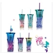 Double-layer Plastic Mermaid Mug | https://www.bestnamebadges.com