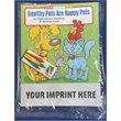 Healthy-Pets are Happy Pets Coloring Book Fun-Pack | https://www.bestnamebadges.com