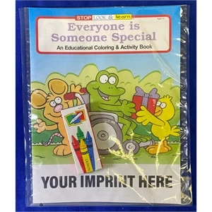 Everyone is Someone Special Coloring Book Fun Pack
