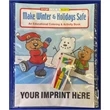 Make Winter & Holidays Safe Coloring Book Fun Pack | https://www.bestnamebadges.com