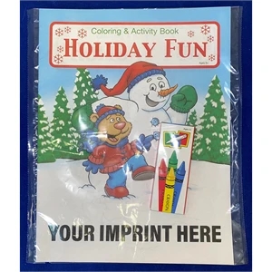 Holiday Fun Coloring and Activity Book Fun-Pack