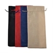 Burlap Wine Gift Bags With Drawstrings | https://www.bestnamebadges.com
