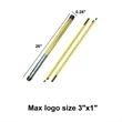 Golf Alignment Sticks | https://www.bestnamebadges.com