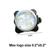 USB Rechargeable Bicycle Light Set | https://www.bestnamebadges.com