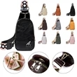 Leather Crossbody Chest Bag | https://www.bestnamebadges.com