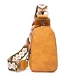 Leather Crossbody Chest Bag | https://www.bestnamebadges.com