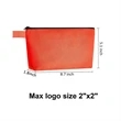 Cotton Canvas Zipper Pouch | https://www.bestnamebadges.com