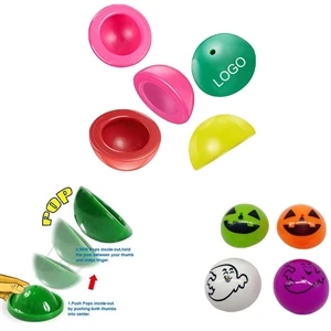 Rubber Jump Toy Popper