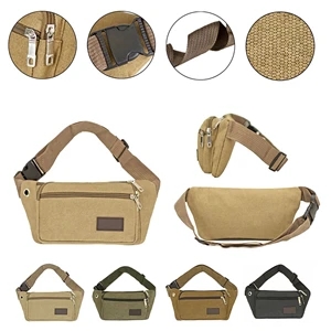 Canvas Crossbody Fanny Pack
