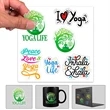 Sticker Sheet Full Color Custom Shape Removable Vinyl | https://www.bestnamebadges.com