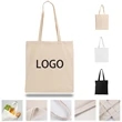 Convention Natural Canvas Tote Bags With Shoulder Strap | https://www.bestnamebadges.com