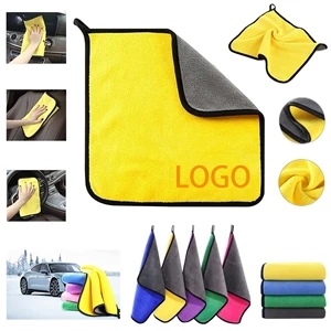 500GSM Multipurpose Coral Velvet Car Cleaning Towel