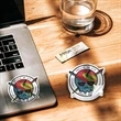 4" Custom Logo Sticker - Full Color | https://www.bestnamebadges.com