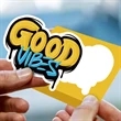 Stickers, Kiss Cut Stickers | https://www.bestnamebadges.com