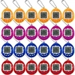Electronic Pet Toys Key Chain | https://www.bestnamebadges.com