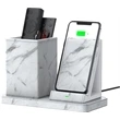 Wireless Charging 2 In 1 Charger Desktop Organizer Pen Holde | https://www.bestnamebadges.com