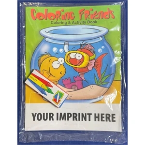Friends Coloring and Activity Book Fun-Pack