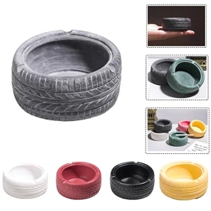 Round Portable Ashtray