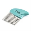 Wavy Potato Strip Chip Slicer Cutter | https://www.bestnamebadges.com