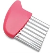Wavy Potato Strip Chip Slicer Cutter | https://www.bestnamebadges.com