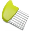 Wavy Potato Strip Chip Slicer Cutter | https://www.bestnamebadges.com