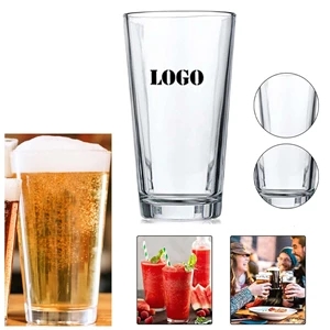 16 Oz. Custom Clear Glass Party Cups