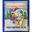 Holiday Fun Spanish Coloring Book Fun-Pack | https://www.bestnamebadges.com
