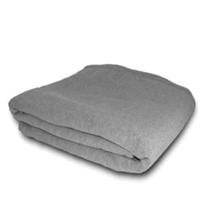 Jersey Oversized Fleece Blanket (54 x 84) - Gray
