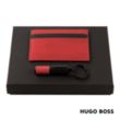 Hugo Boss® Matrix Card Holder/Gear Matrix Key Ring | https://www.bestnamebadges.com