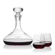 Stratford Decanter & Howden Stemless Wine | https://www.bestnamebadges.com