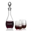 Malvern Decanter & Crestview Stemless Wine | https://www.bestnamebadges.com