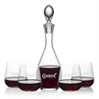 Malvern Decanter & Howden Stemless Wine | https://www.bestnamebadges.com