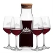 Aviston Carafe & Mandelay Wine | https://www.bestnamebadges.com