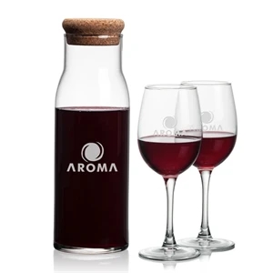 Aviston Carafe & Connoisseur Wine | https://www.bestnamebadges.com