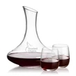 Kanata Carafe & Crestview Stemless Wine Set | https://www.bestnamebadges.com
