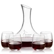 Kanata Carafe & Crestview Stemless Wine Set | https://www.bestnamebadges.com
