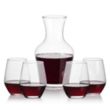 Summit Carafe & Mandelay Stemless Wine Set | https://www.bestnamebadges.com