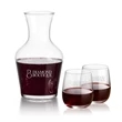 Summit Carafe & Crestview Stemless Wine Set | https://www.bestnamebadges.com