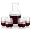 Summit Carafe & Crestview Stemless Wine Set | https://www.bestnamebadges.com