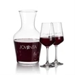 Summit Carafe & Connoisseur Wine Set | https://www.bestnamebadges.com